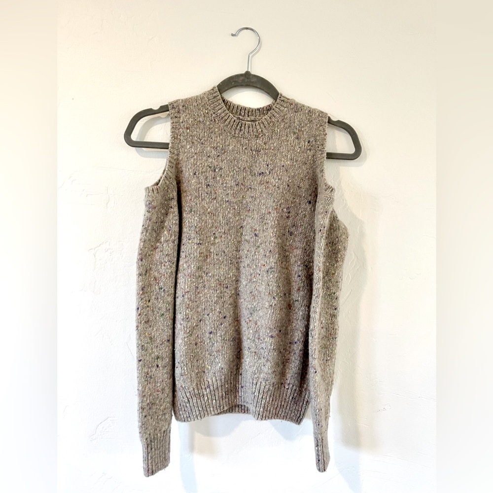 Rebecca Minkoff cold shoulder sweater, size XS